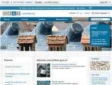 Tablet Screenshot of immobilien.graz.at