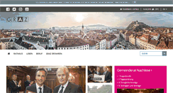 Desktop Screenshot of graz.at